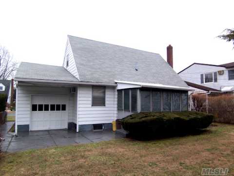 Meticulously Maintained Center Hall Cape In A Great Location! This Home Features: Hardwood Floors Under Carpets, Some Newer Windows, Updated Heating System, Updated Roof. Home Is Being Sold 'As Is'. This Is A Great House. Just Needs Updating! Don't Miss The Opportunity  To Live In A Fantastic Neighborhood For A Fantastic Price! Plainview/Old Bethpage Schools.