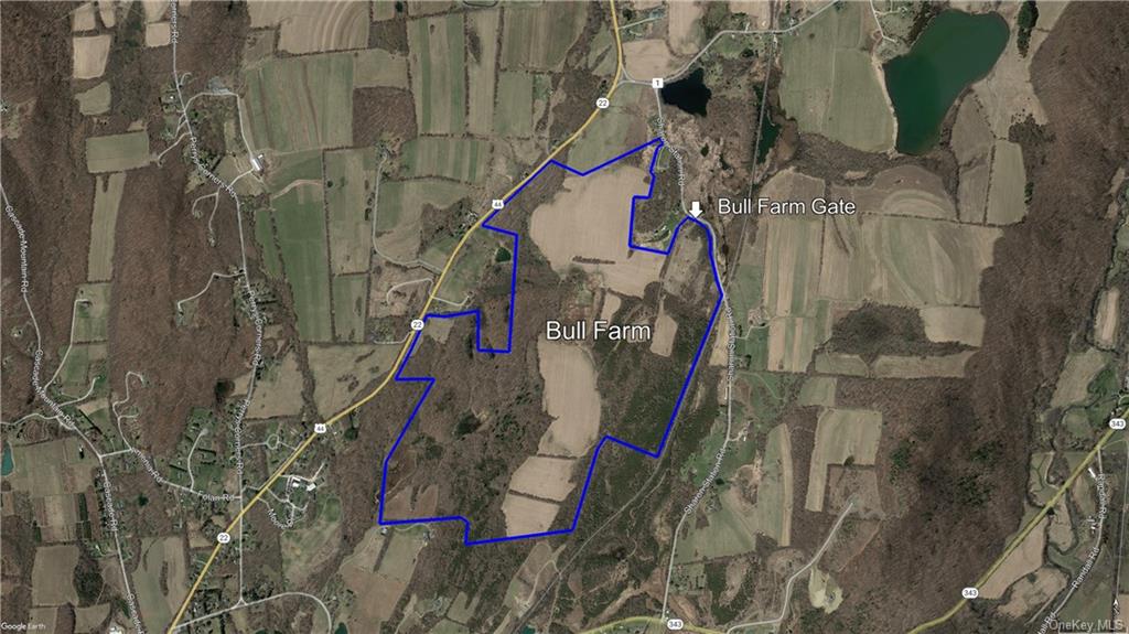 The 389.21 acre parcel outlined in blue.