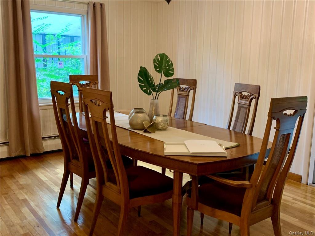 A lovely formal dining room, perfect for holidays or casual gatherings of any occasion.